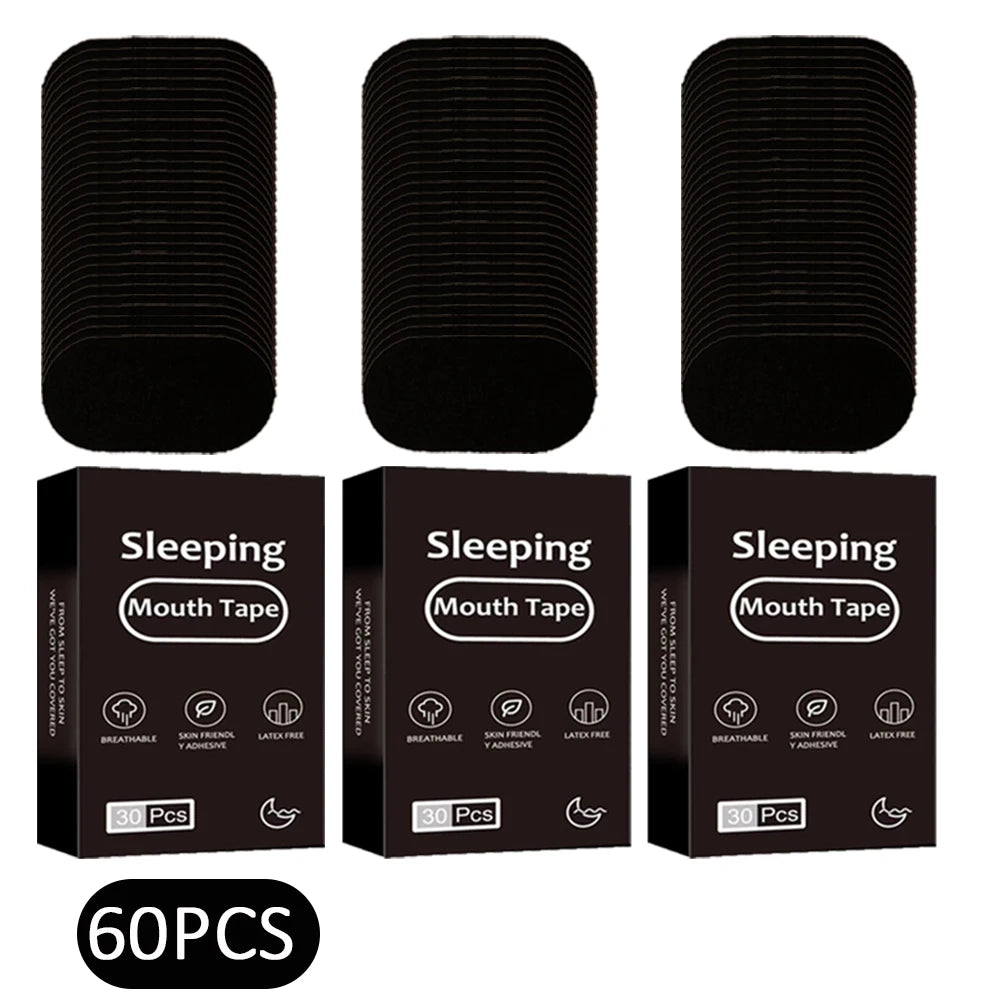 30/60/90/150/300Pcs Mouth Tape Sleeping Keep Mouth Close Prevent Snoring Gentle Sleep Strip Home Travel Mouth Tape Mouth Tape