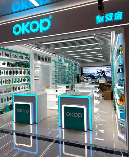 OKOP Smart Bluetooth Glasses,Waterproof Bluetooth Headset,Voice Call Glasses,Anti-blue Light Air Conduction Glasses,AI Glasses