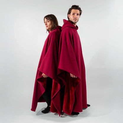 Eden Hoodie Unisex Oversized Hoodie Cloak light weight Super Warm Ultra-Soft Faux Fur Liner Winter Cloth Gift for Christmas