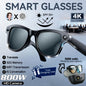 2026 New 32G Memory 800W 4K Camera Smart Glasses Men Photos&Videos 3600mAh Power Bank 120+Languages Translation AI Glasses Women