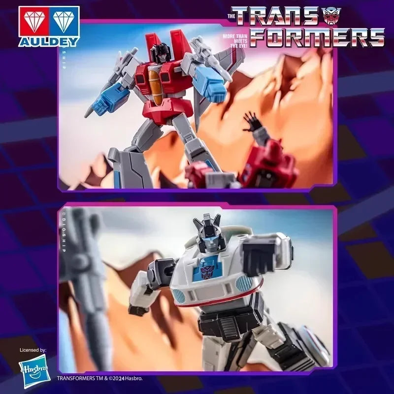 Blind Box Transformers Articulated Figure - AULDEY AAE Optimus Prime Soundwave Multi-Pose Action Model Display Gift for Kids