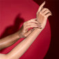 Sexy Women 1D Thin Glove Elastic Oil Glossy Shiny Long Finger Glove Sheer See Through Long Glove Driving Dance Gloves