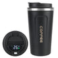 Thermo Cafe Coffee Mug Car Thermos, 380/510ml Leak-Proof Travel Cup for Tea Water Coffee, Double Stainless Steel