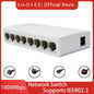 8 Port Gigabit Ethernet Switch10/100/1000Mbps Desktop Network Switch, Plug & Play, Auto MDI/MDIX, RJ45 LAN Hub for Home Office