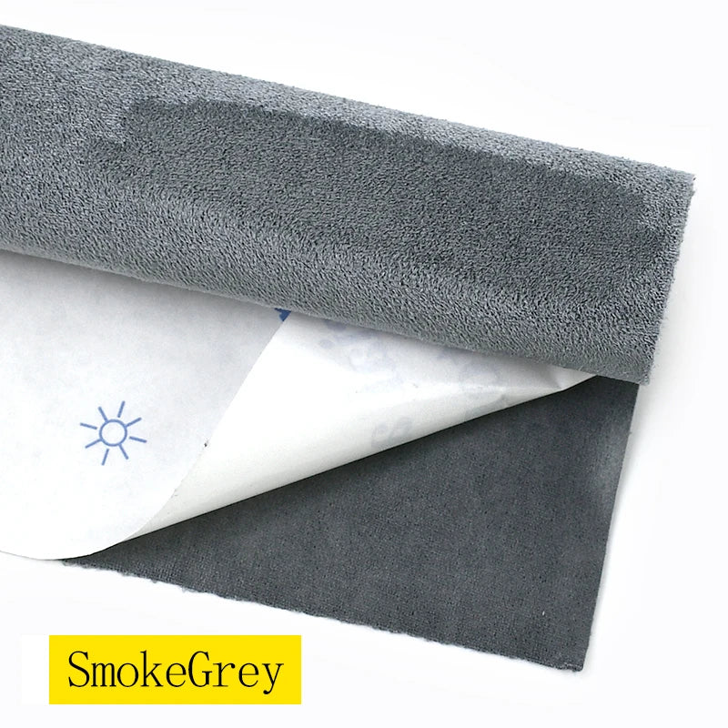 20*30/70cm 0.8mm Thick Suede Fabric Self Adhesive Stretch Cloth for Car Interior Workbench Repair Patch Upholstery Decoration