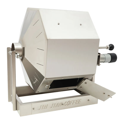 3.83gal Electric Coffee Bean Roaster with Speed Controller Gas Direct Fire Coffee Roaster Machine Stainless Steel Peanut Roaster