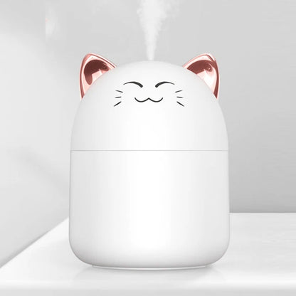 250ml New Desktop Humidifier With Colorful Atmosphere Light Cold Mist Aroma Diffuser Home Bedroom Humidifier Purifies