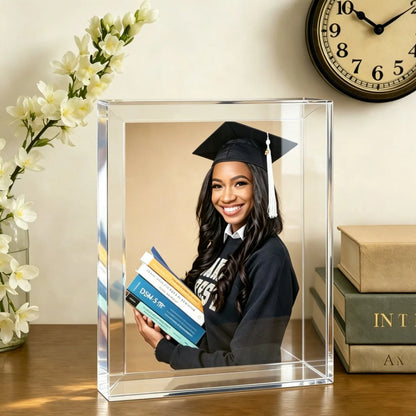 A High-Quality, Custom Acrylic Photo Frame—a Perfect Anniversary Gift for Your Girlfriend.