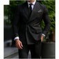 Men's Wedding Tuxedo Suit Formal Sparkling Orange Burnt 2-Piece Suit with Metal Button Trabajo Daily Wear