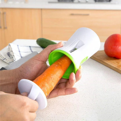 LMETJMA Zucchini Pasta Noodle Spaghetti Maker Heavy Duty Spiralizer Vegetable Slicer Vegetable Spiral Slicer Cutter  KC0335