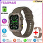 2025 New Military Smart Watch Men Waterproof Outdoor Sports Fitness Tracker Health Monitor 2.19" BT Call Smartwatch HT30
