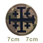 Cross Skull Finger Skeleton Tactical Clothes Vest Backpack Templar Knight Ride Bounty of Hunter Ranger Tags Magic Patch