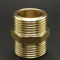 Brass Pipe Hex Nipple Fitting Quick Adapter 1/8" 1/4" 3/8" 1/2" 3/4" 1" 1-1/4"BSP Male Thread Water, oil and gas Connector