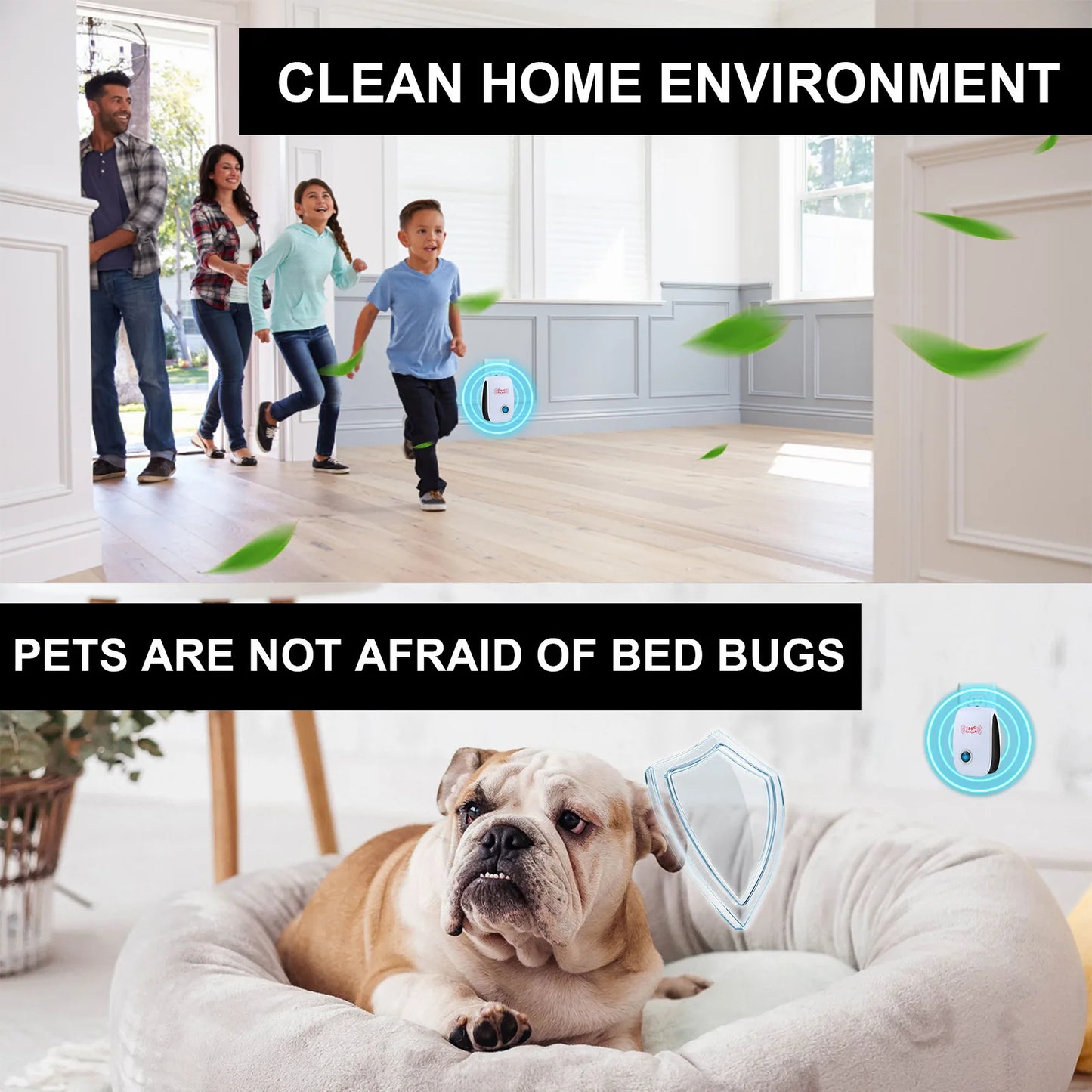 Ultrasonic Rat Destruction Mosquito Killer Repellent Pest Control Safe Effective For Home Garden Indoor Outdoor Insect Repeller