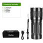 NEW 998000000LM LED Handheld Flashlight USB Rechargeable High Strong Power Led Tactical Torch Ultra-Bright 15000mAh Lantern