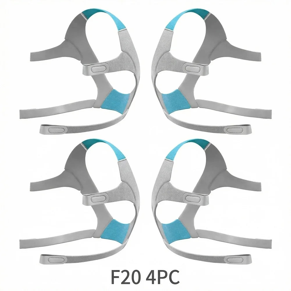 2/4/6/8/10pcs F20 Headgear Medium Replacement CPAP Mask Headgear Strap CPAP Supplies for Airfit/AirTouch F20 (Without Mask)