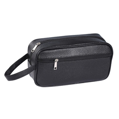 Men Wallets Retro PU Leather Business Handbags Vintage Wristlet Bag Mobile Phone Storage Coin Purse Fashion Woman Coametics Bag