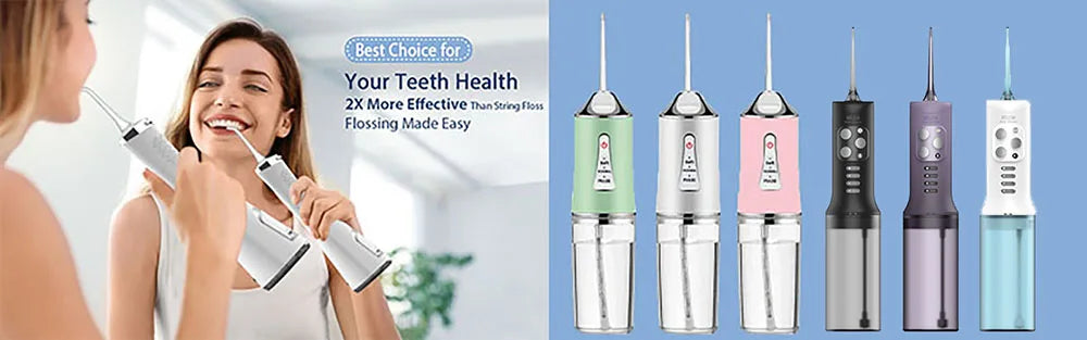 Water Dental Waterpick Irrigator Ipx7 Waterproof Irrigation Mouthwash Machine Oral Floss Flosser Irigator For Teeth Cleaner