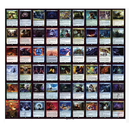 216 Pcs Black Core Cards P9 Dual Land Fetch Land Shock Lands  Proxy  Cards            Cards