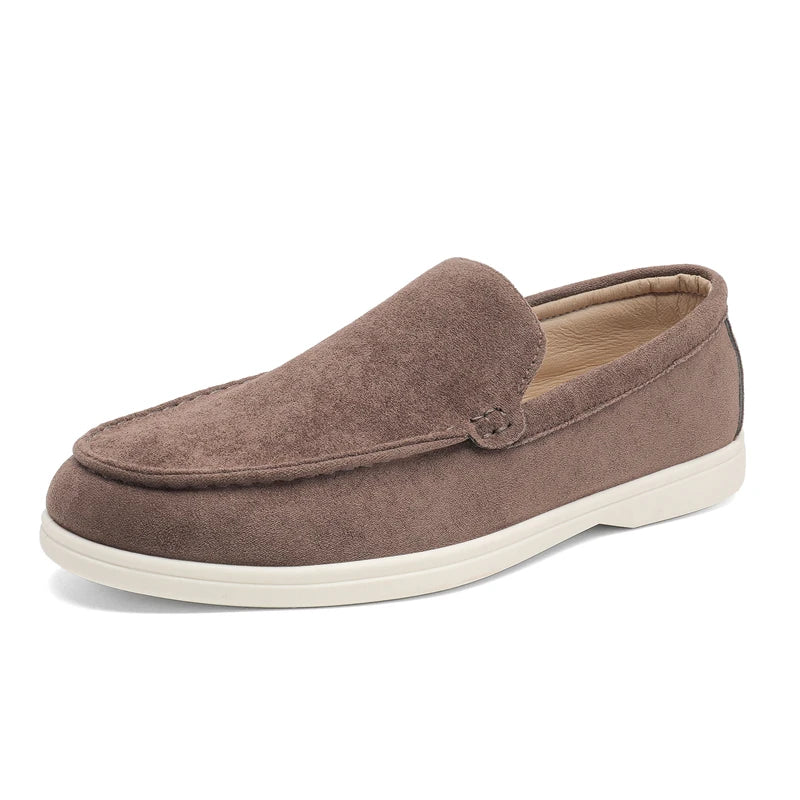 Men's High-End Casual Loafers, One-Piece Slip-On Design, Comfortable All-Match Fashion Shoes, Stylish Daily Wear Footwear