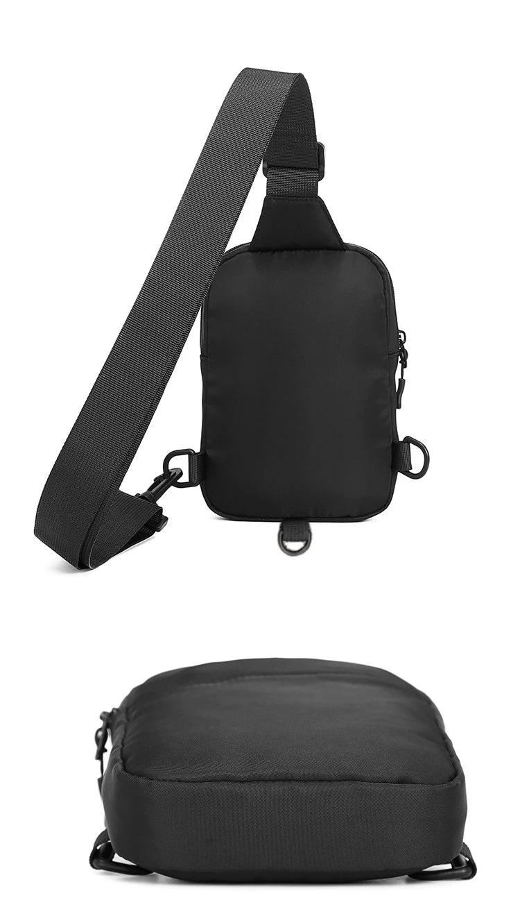 2In1 Multi-functional Waist Bag Chest Bag Outdoor Travel Bag For Men Women Casual Crossbody Small Sling Backpack Sling Bags