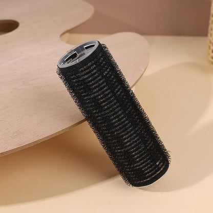 Self-adhesive Curling Tube Natural Stuckless Salon Hairdressing Curlers for Girl Beauty Styling Tool Pink Black Hair Roller Bang