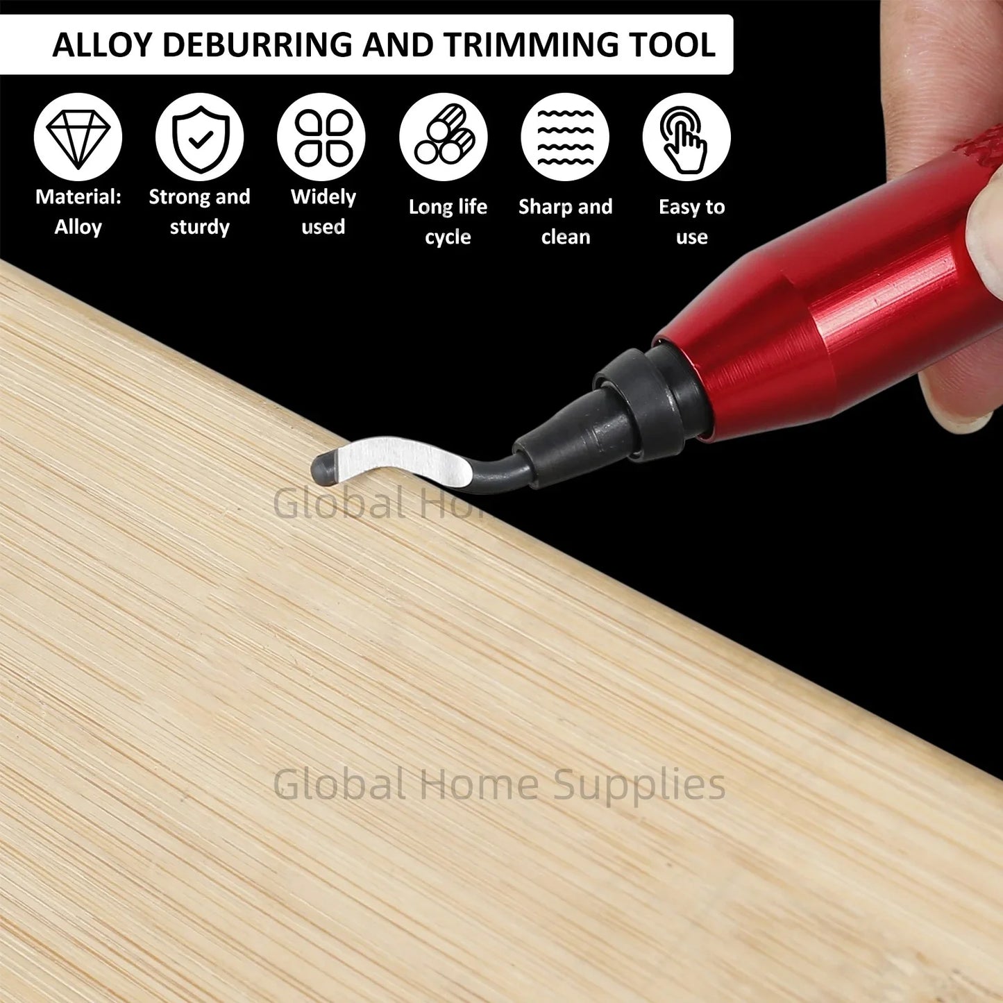 Deburring Tool RB3000 with 1 or 11 High Speed Steel Swivel Blades BS1010 BS1018 BK3010 BS3010 360 Degree Rotary Head Burr Remove