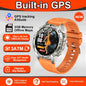 Smart Watch Men GPS Track High End watch Swim Waterproof Smart Watches Swim six axis sensor Sports Smartwatch 2GB Memory GPS Map