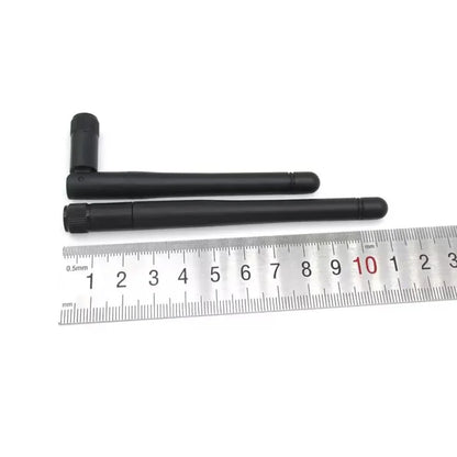 2.4GHz Folded Bluetooth ZigBee Antenna 3dBi with U.FL I-P-E-X-1 to SMA Connector 15cm For ESP8266 ESP32 WiFi Module 2PCS