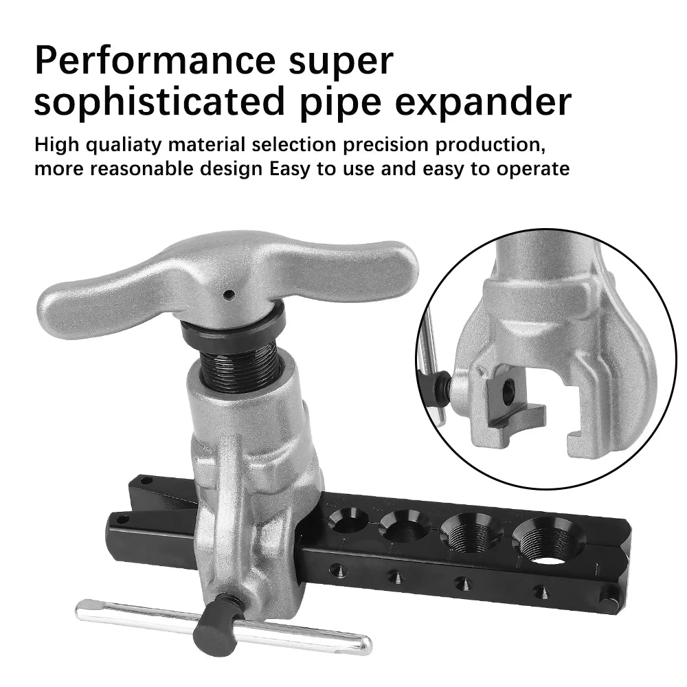 Reamer Flaring Tool Copper Pipe Flaring Tool Copper Tube Expander Eccentric Tube Expander Tool Maintenance Refrigeration Tools