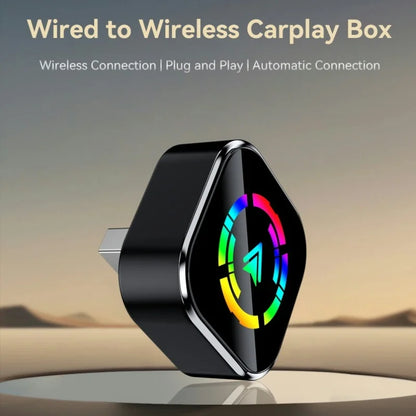 Wireless Carplay Android Auto Adapter 2 in1 Mini Car AI Box AI Smart Box For Audi Toyota Mazda Nissan Kia Ford Opel Skoda