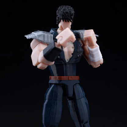 9L3D Multi-joint Articulated Anime Figures Saitama Kenshiro One Punch Man Fist North Star Chainsaw Man Dummy 13 Collectible Toys