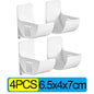 Wall Mounted Trash Bag Holder Plastic Waste Bag Dispenser Rack Self-adhesive Storage Shelf Holder For Kitchen Bathroom Organizer