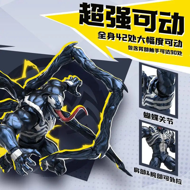 HOT Blokees Champion Version Game Rivals Spider-Man Venom Action Figures Assembly Model Toy Figure Collectible Model Kit Gift