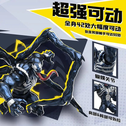 HOT Blokees Champion Version Game Rivals Spider-Man Venom Action Figures Assembly Model Toy Figure Collectible Model Kit Gift