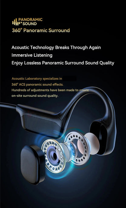 LonMao S10 Wireless IPX8 Swimming Bone Conduction Headphone Bluetooth 32GB MP3 Player Hifi Bass Music Sport Earphone