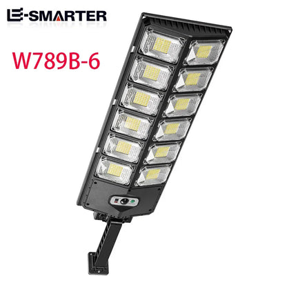 LED Super Bright Outdoor Solar Powered Lamp Waterproof Motion Sensor Human Induction Solar Garden Light Yard Garage Light