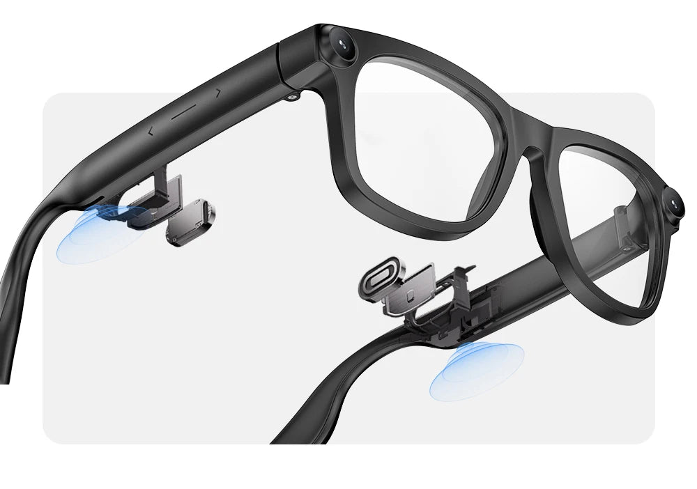 2026 Smart AI Glasses Mini Camera 800W 4K Photo Video Record OpenAI AI Translation Bluetooth Call Music Multifunction Glasses
