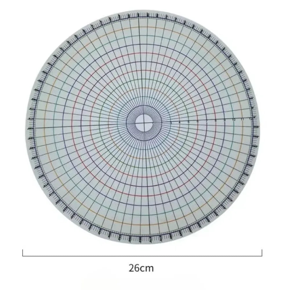 New DIY Ceramic Scope Ruler 360-Degree Full-Circle Round Divider Drawing Tool Equal Scope Multi-Functional Painting Tool