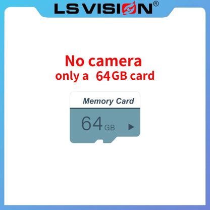 LS VISION 4G Pocket AOV Mini Camera 5MP Outdoor 24/7 Video Record Battery Security Camera Portable Action Vlog Sports Travel Cam