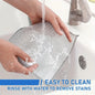 20-5pcs Thickened Steel Wire Cleaning Cloth Non-Scratch Double-layer Iron Microfiber Mesh Dishrag Washing Pot Rags Kitchen Towel