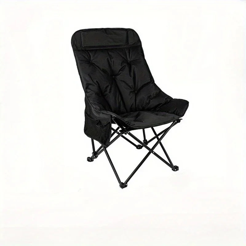 High Back Moon Chair Outdoor Barbecue Picnic Bining Table And Chair Set Portable Folding Chair Camping Chairs Beach Chair