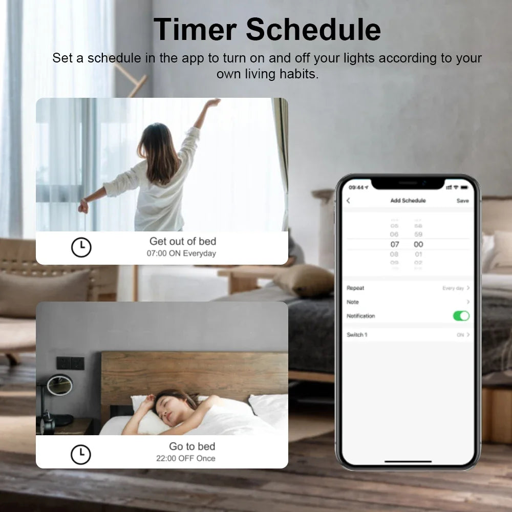 Tuya / Ewelink 4CH WiFi / Zigbee Smart Relay Switch Module 4 Channel AC DC 7-32V 85-250V RF433 Receiver for Alexa Google Home