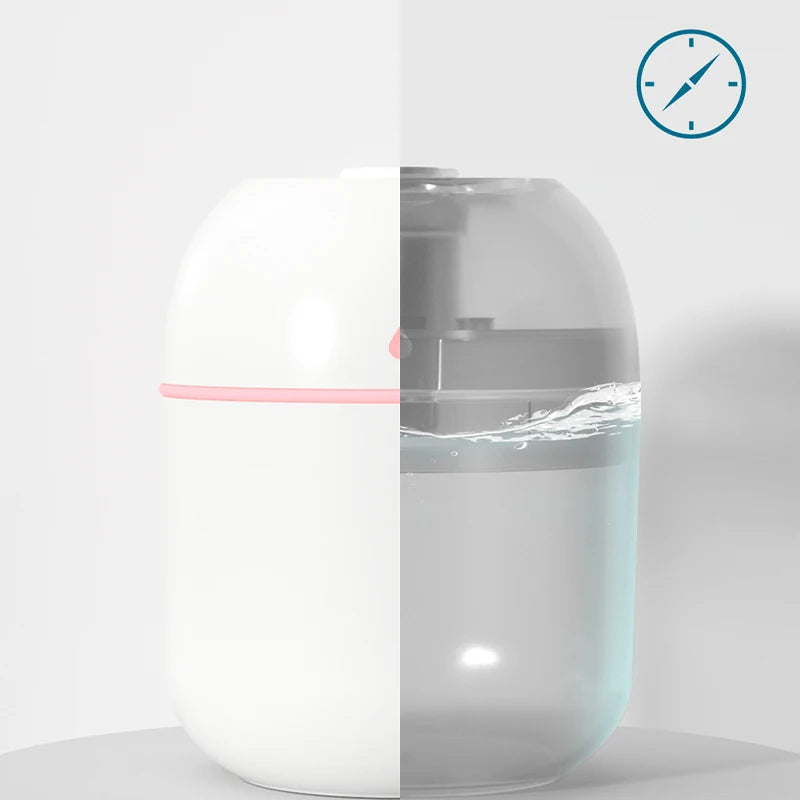 Mini Portable Water Drop Air Humidifier USB Desktop Indoor Household Mute Air Atomization Humidifier