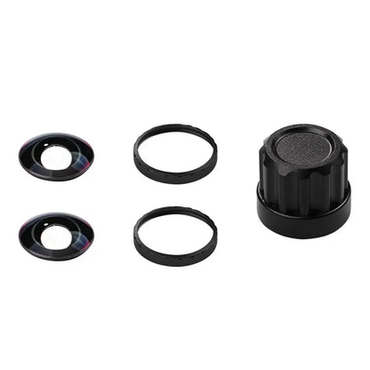 1/2pcs Camera Lens Glass For Insta360 X5 Detachable Lens Kit Replacement Parts For Insta360 X5 Accessories M3x9
