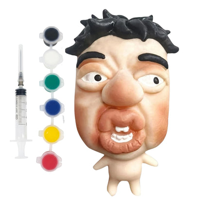 Refillable Pimple Silicone Squeeze Toy with Pigment Fun Interactive Prank Acne Squeezes Toys for Adults Birthday Novelty Gift