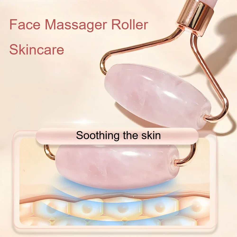 New Roller for Face Neck Facial Massage Instrumenr Health Scraping Resin Board Musclee Beauty Skincare Soothing Tightening Tools
