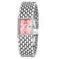 LIGE New Design Ladies Watch Fashion Quartz Wristwatch Silver Simple Square Women Watches Luxury Stainless Steel Folding Clock