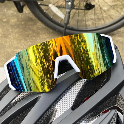 Oversized Outdoor Cycling Sunglasses UV Protect Glasses Bike Eyeglasses Sun Shades Sports Fishing Glasse Goggles UV400