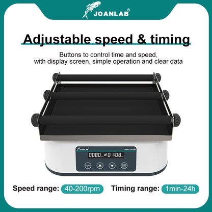 JOANLAB 110/220V Orbital Shaker Digital Display Linear Shaker Laboratory SK-20Pro